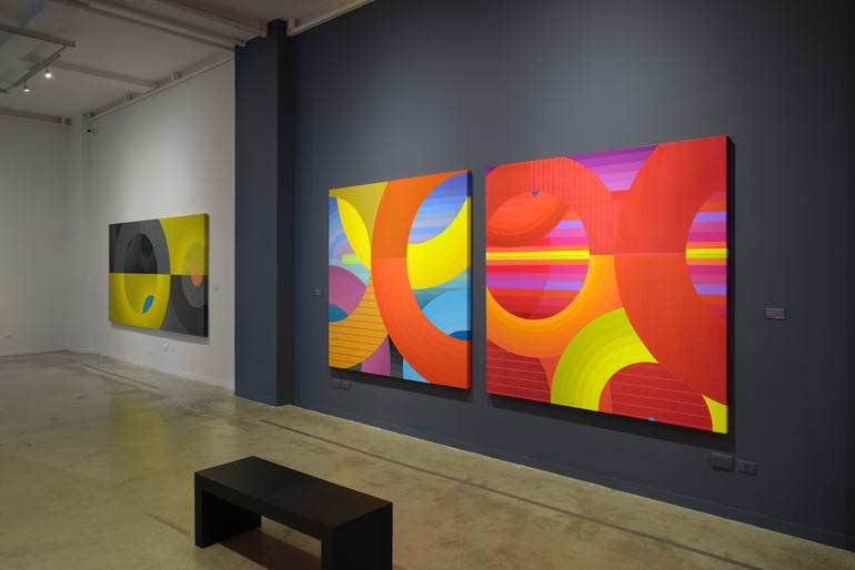 Original Modern Abstract Painting by Jaime Domínguez