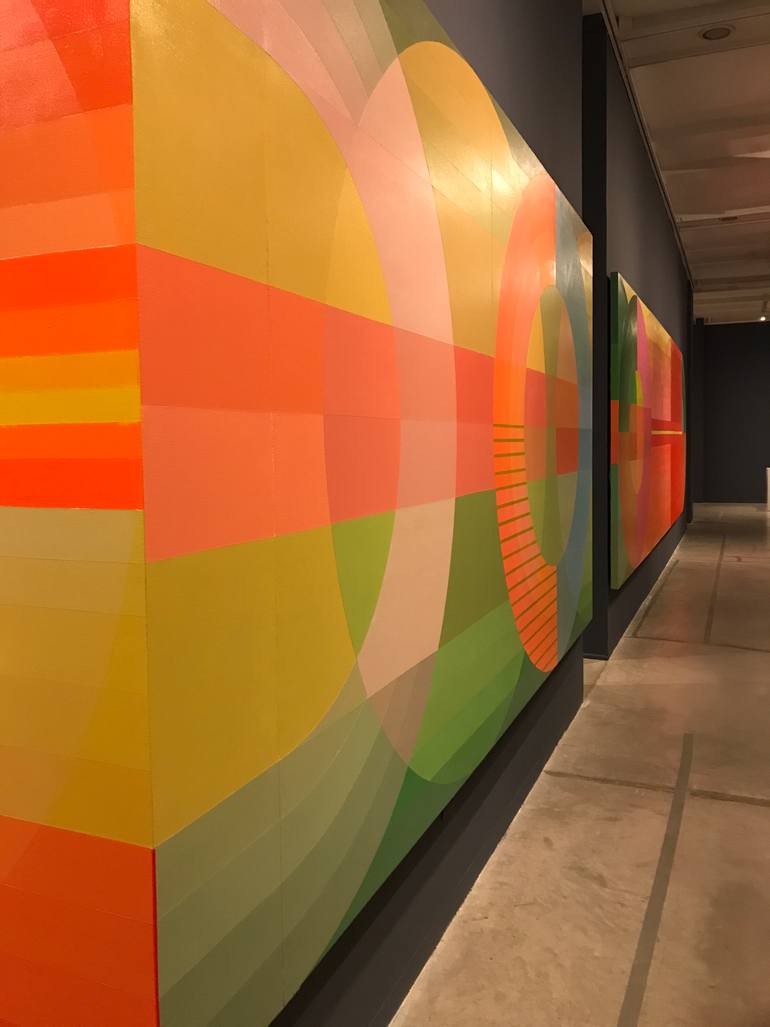 Original Conceptual Abstract Painting by Jaime Domínguez