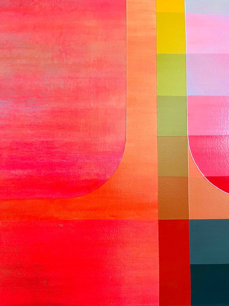 Original Conceptual Abstract Painting by Jaime Domínguez