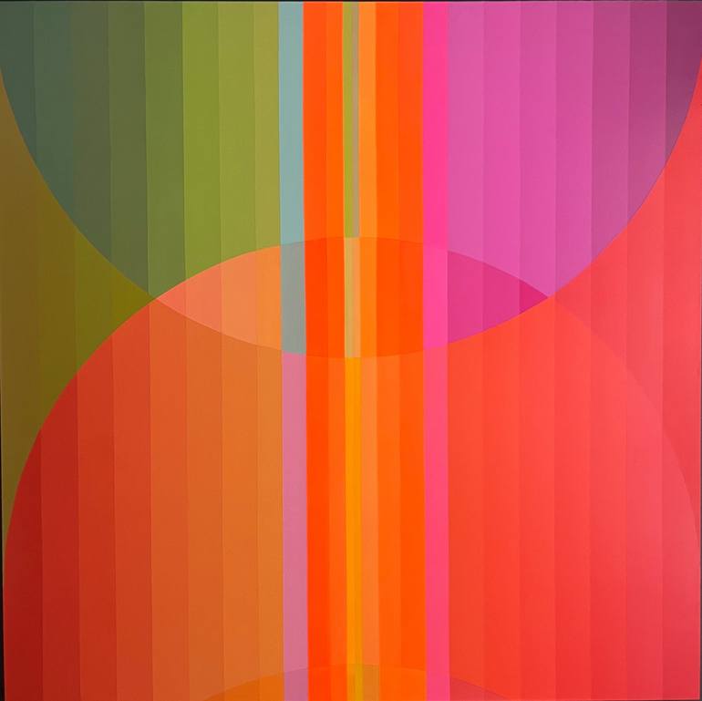 Print of Bauhaus Abstract Painting by Jaime Domínguez