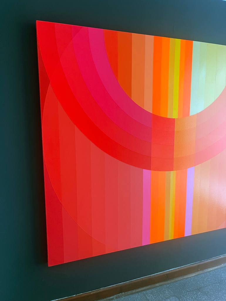 Original Conceptual Abstract Painting by Jaime Domínguez