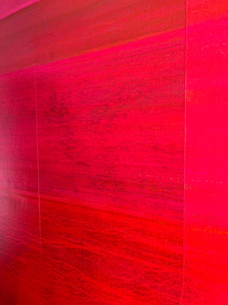 Original Bauhaus Abstract Painting by Jaime Domínguez