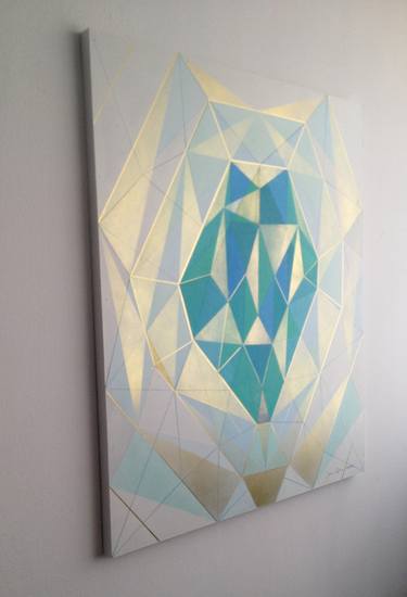 Print of Geometric Paintings by Jaime Domínguez