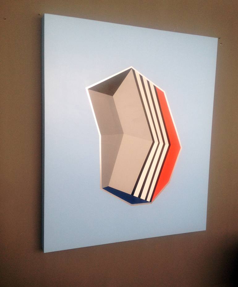 Original Geometric Painting by Jaime Domínguez