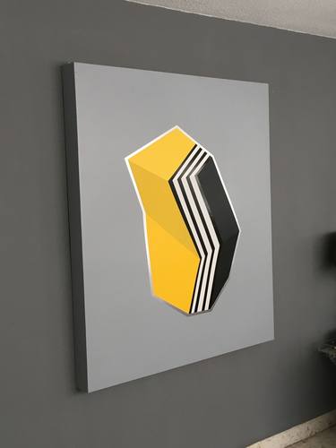 Print of Geometric Paintings by Jaime Domínguez