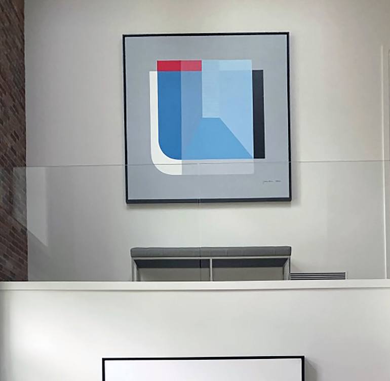 Original Geometric Painting by Jaime Domínguez