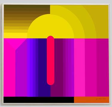 Print of Art Deco Abstract Paintings by Jaime Domínguez