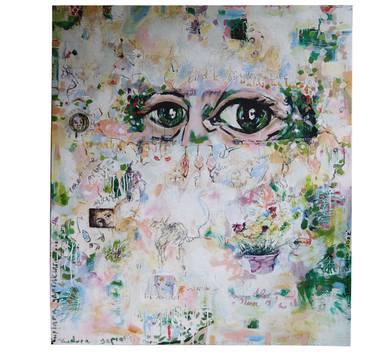 Original Contemporary Portrait Mixed Media by Semin CACHO