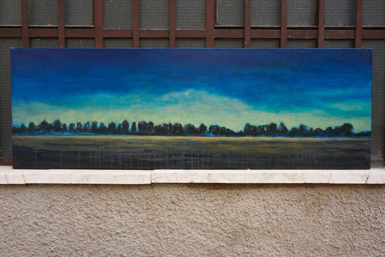 Original Modern Landscape Painting by Aleksandra Erdeljan