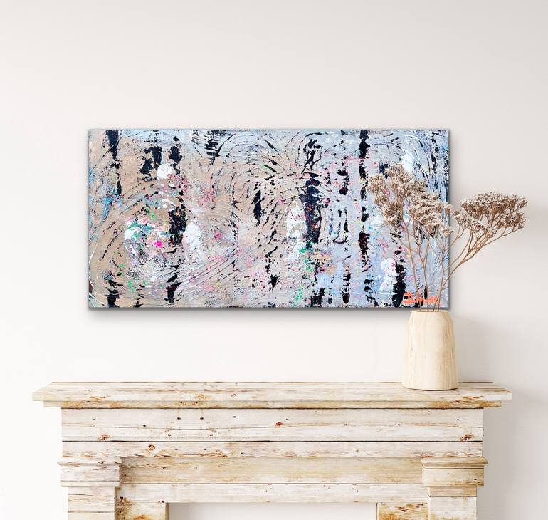 Original Abstract Painting by Diana Linsse