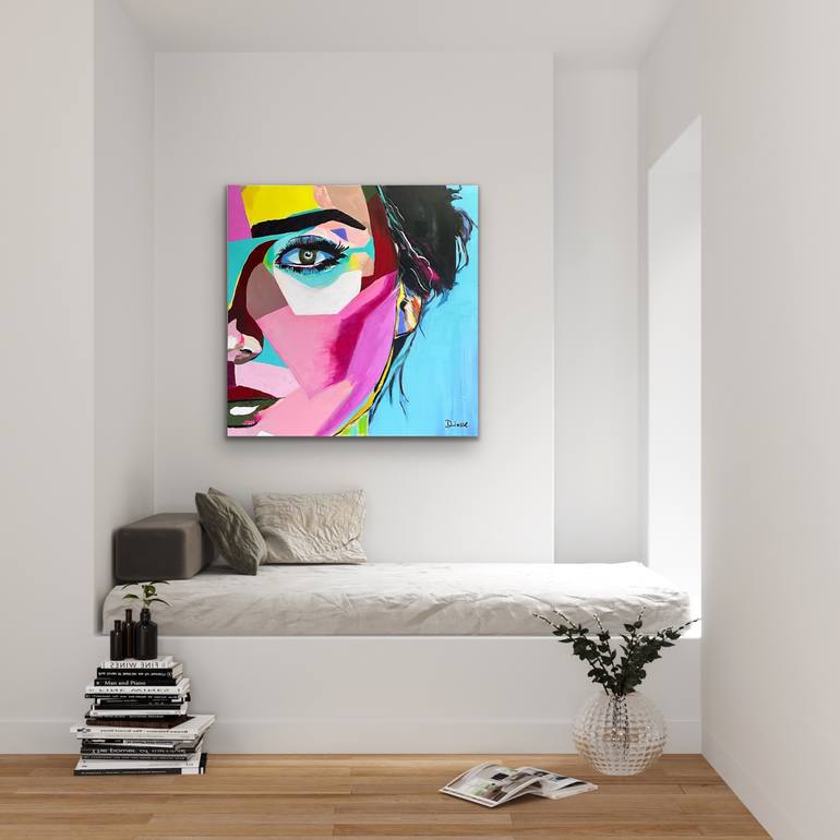 Original Expressionism Abstract Painting by Diana Linsse