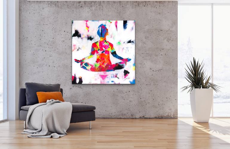 Original Abstract Painting by Diana Linsse