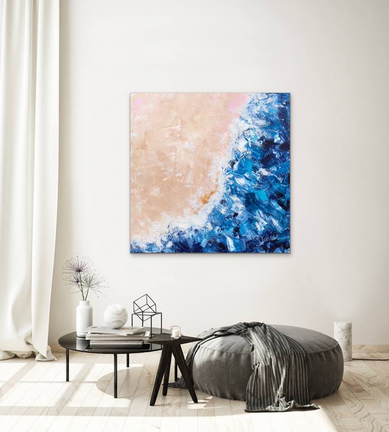 Original Abstract Landscape Painting by Diana Linsse