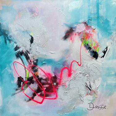 Original Abstract Expressionism Abstract Paintings by Diana Linsse