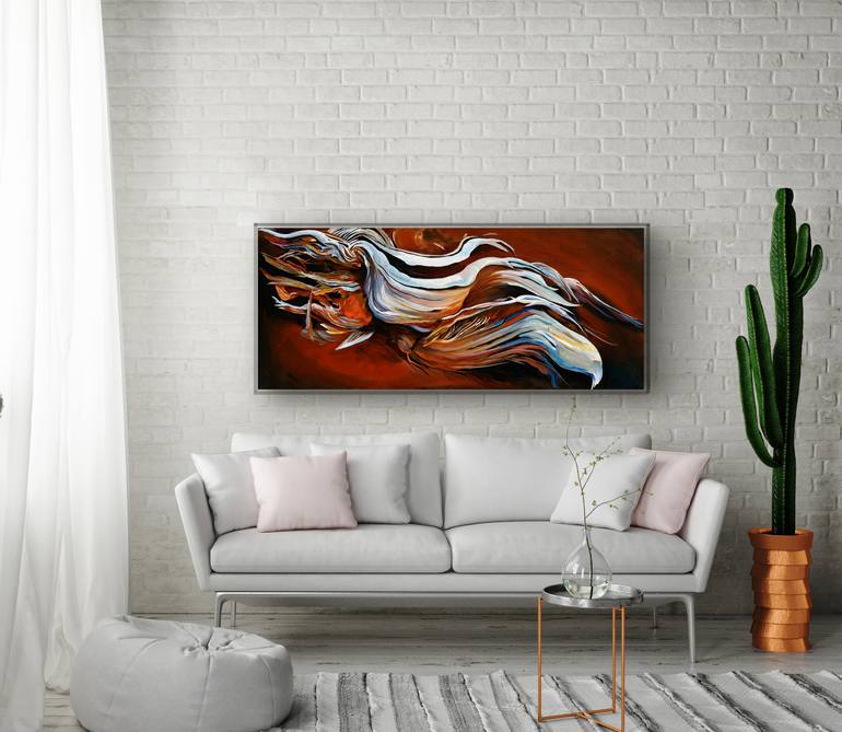 Original Abstract Nature Painting by JR Rapier
