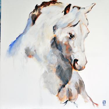Original Horse Paintings by cees kaspersma