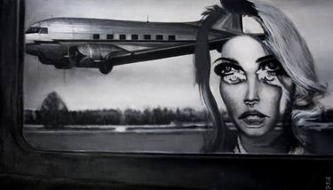 Original Airplane Paintings by Alec Huxley