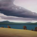 Goat Farm Overlooking Norfolk Bay by Max Berry