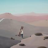 Man Fetching Ladder by Max Berry