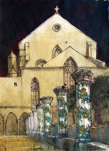 Print of Figurative Architecture Paintings by Rainer Ehrt