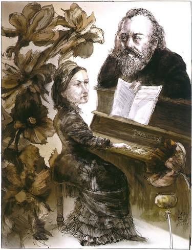 Brahms meets Clara Schumann thumb