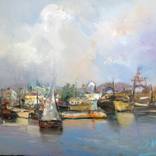 4009 Departure of fishermen by Andres Vivo