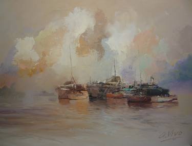 Original Seascape Paintings by Andres Vivo