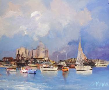 Original Seascape Paintings by Andres Vivo