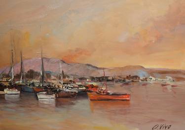 Original Seascape Paintings by Andres Vivo