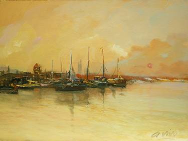 Original Seascape Paintings by Andres Vivo