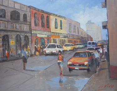 Print of Transportation Paintings by Andres Vivo