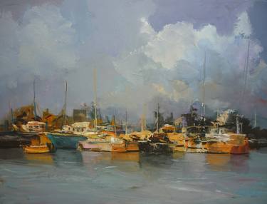 Original Seascape Paintings by Andres Vivo