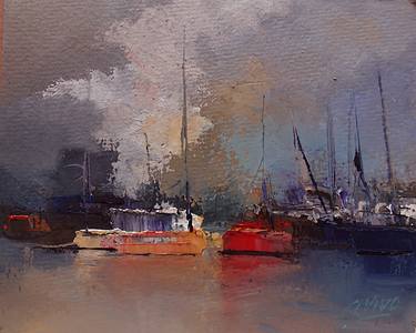 Original Seascape Paintings by Andres Vivo