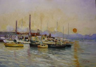 Original Seascape Paintings by Andres Vivo