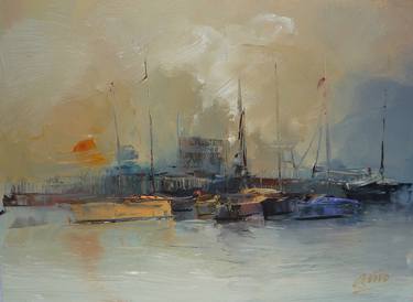 Original Impressionism Seascape Paintings by Andres Vivo