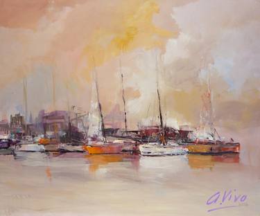 Original Seascape Paintings by Andres Vivo