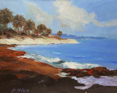 Original Figurative Seascape Paintings by Andres Vivo