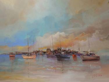 Original Yacht Paintings by Andres Vivo