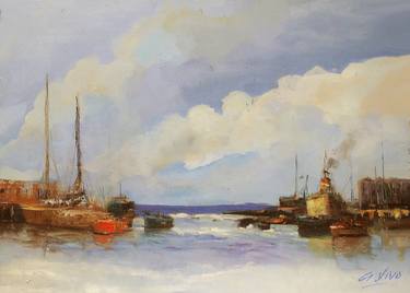 Original Seascape Paintings by Andres Vivo