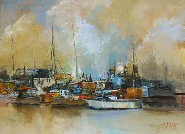 Original Impressionism Seascape Paintings by Andres Vivo