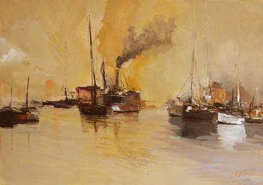 Original Seascape Paintings by Andres Vivo