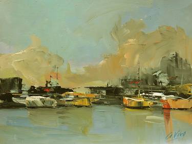 Print of Impressionism Boat Paintings by Andres Vivo