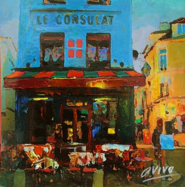 Original Impressionism Cities Paintings by Andres Vivo