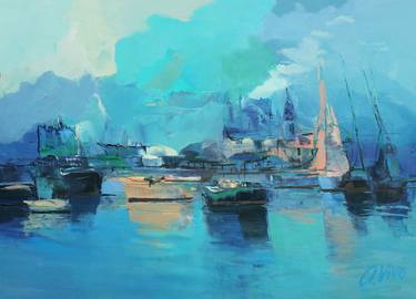 Original Seascape Paintings by Andres Vivo