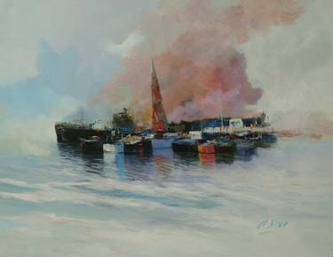 Original Seascape Paintings by Andres Vivo