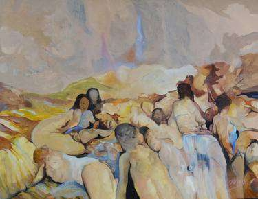 Original Nude Paintings by Andres Vivo