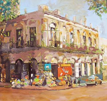 Original Impressionism Architecture Paintings by Andres Vivo