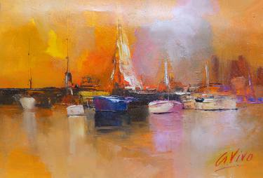 Original Seascape Paintings by Andres Vivo