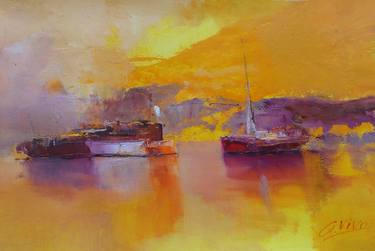 Original Seascape Paintings by Andres Vivo