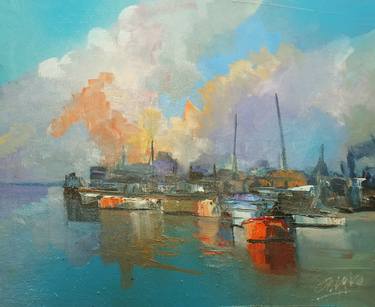 Original Seascape Paintings by Andres Vivo